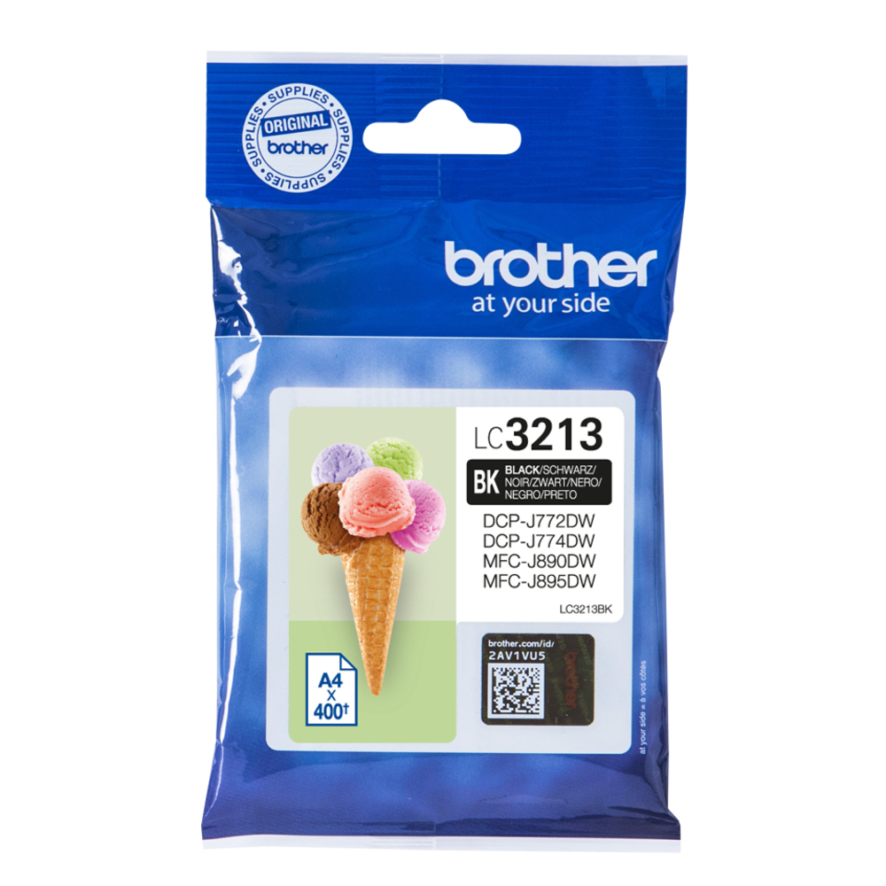 55906_1 Brother LC-3213BK Zwart - Afbeelding 1