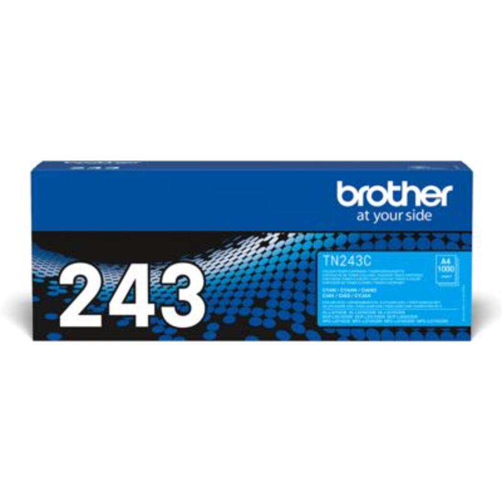 57130_brother-tn-243c-toner-cyaan Brother TN-243C Cyaan 1.000 pagina`s - Afbeelding 1