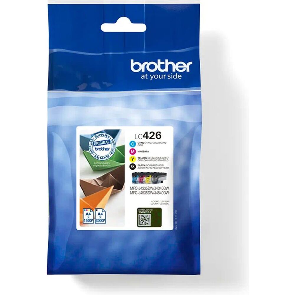 62962_brother-lc-426val-inktcartridge-4-kleuren-multipack Brother LC-426VAL Combipack - Afbeelding 1