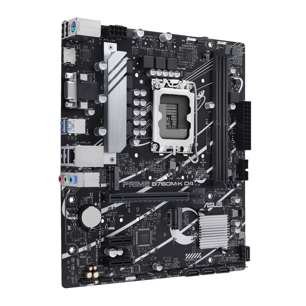 63746_2 Asus PRIME B760M-K D4 - DDR4 - Afbeelding 1