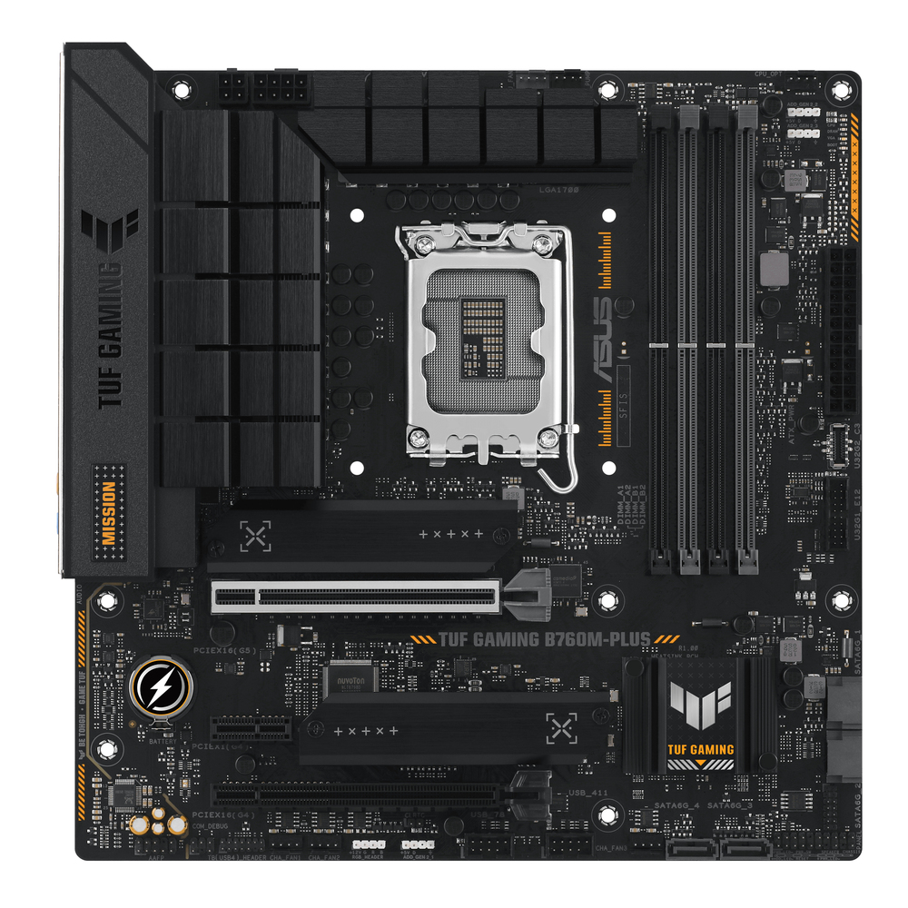 65088_1 Asus TUF GAMING B760M-PLUS - DDR5 - Afbeelding 1