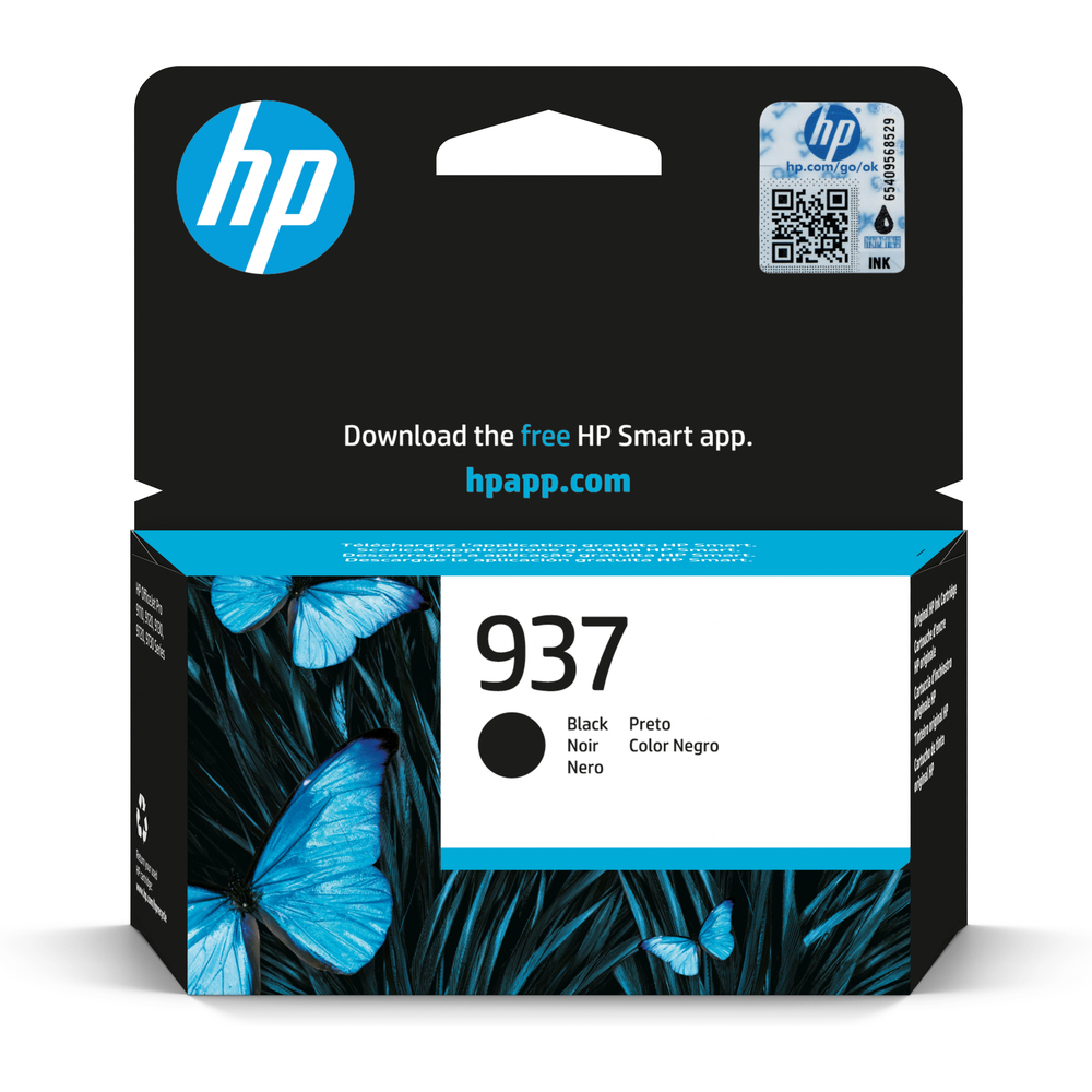 66204_1 HP 937 Zwart - Afbeelding 1