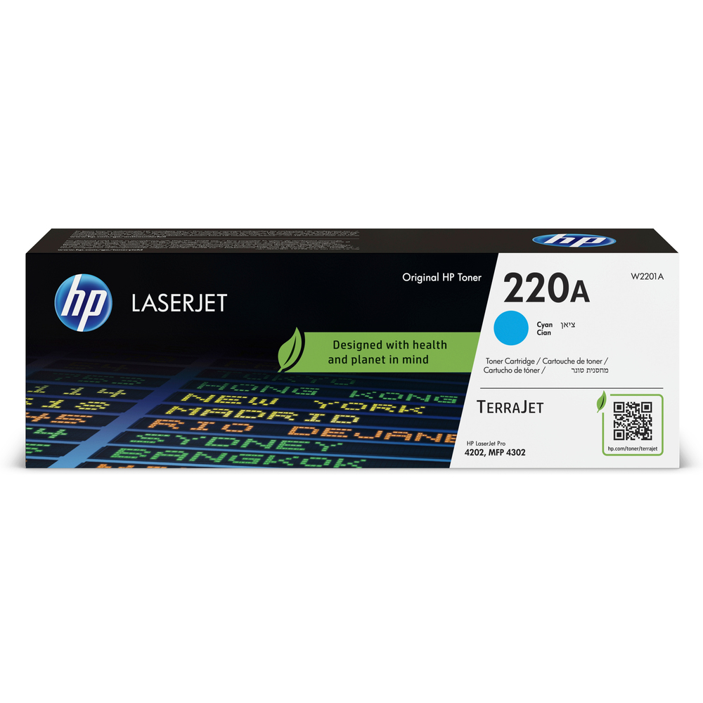 66920_1 HP 220A Cyaan 1.800 pagina`s - Afbeelding 1