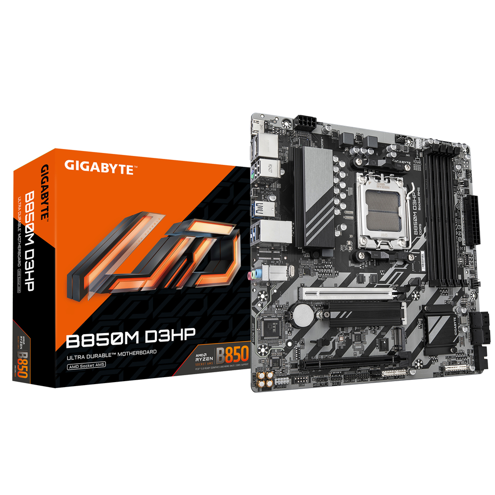 67366_1 Gigabyte B850M D3HP - DDR5 - Afbeelding 1