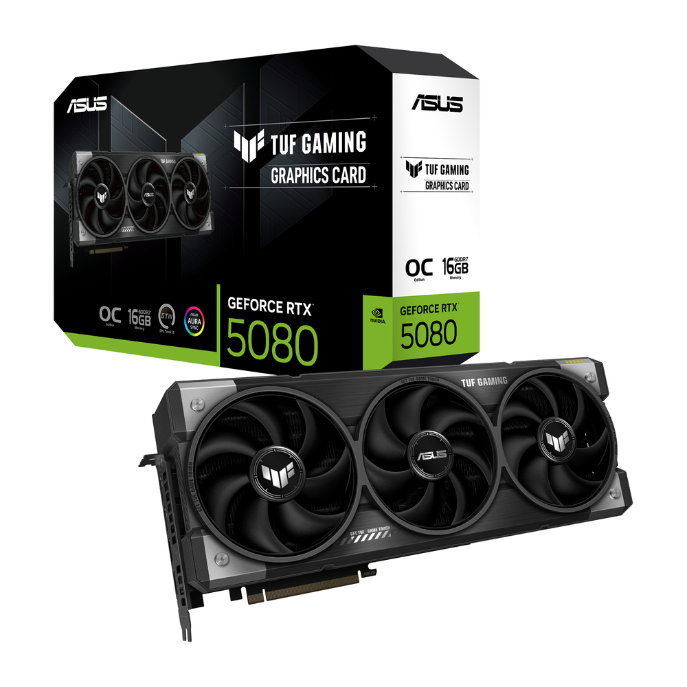67590_11 Asus TUF Gaming GeForce RTX 5080 16GB GDDR7 OC Edition - Afbeelding 1