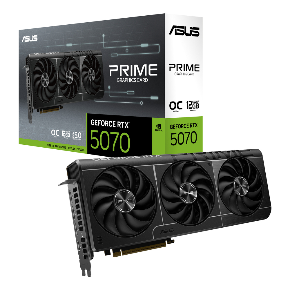67811_11 Asus Prime GeForce RTX 5070 12GB GDDR7 OC Edition - Afbeelding 1