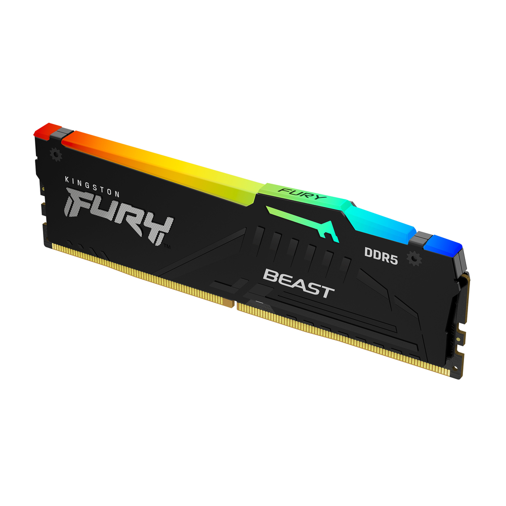 68396_1 Kingston Fury Beast RGB KF556C36BBEA-16 16GB DDR5 - Afbeelding 1