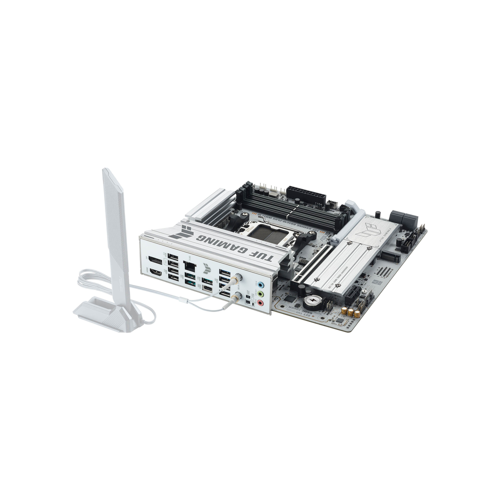 68401_6 Asus TUF Gaming B850M-PLUS WIFI7 W - Afbeelding 1