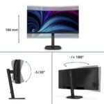 Philips 3000-serie 34B2U3600C/00 Curved Zwart - Afbeelding 15