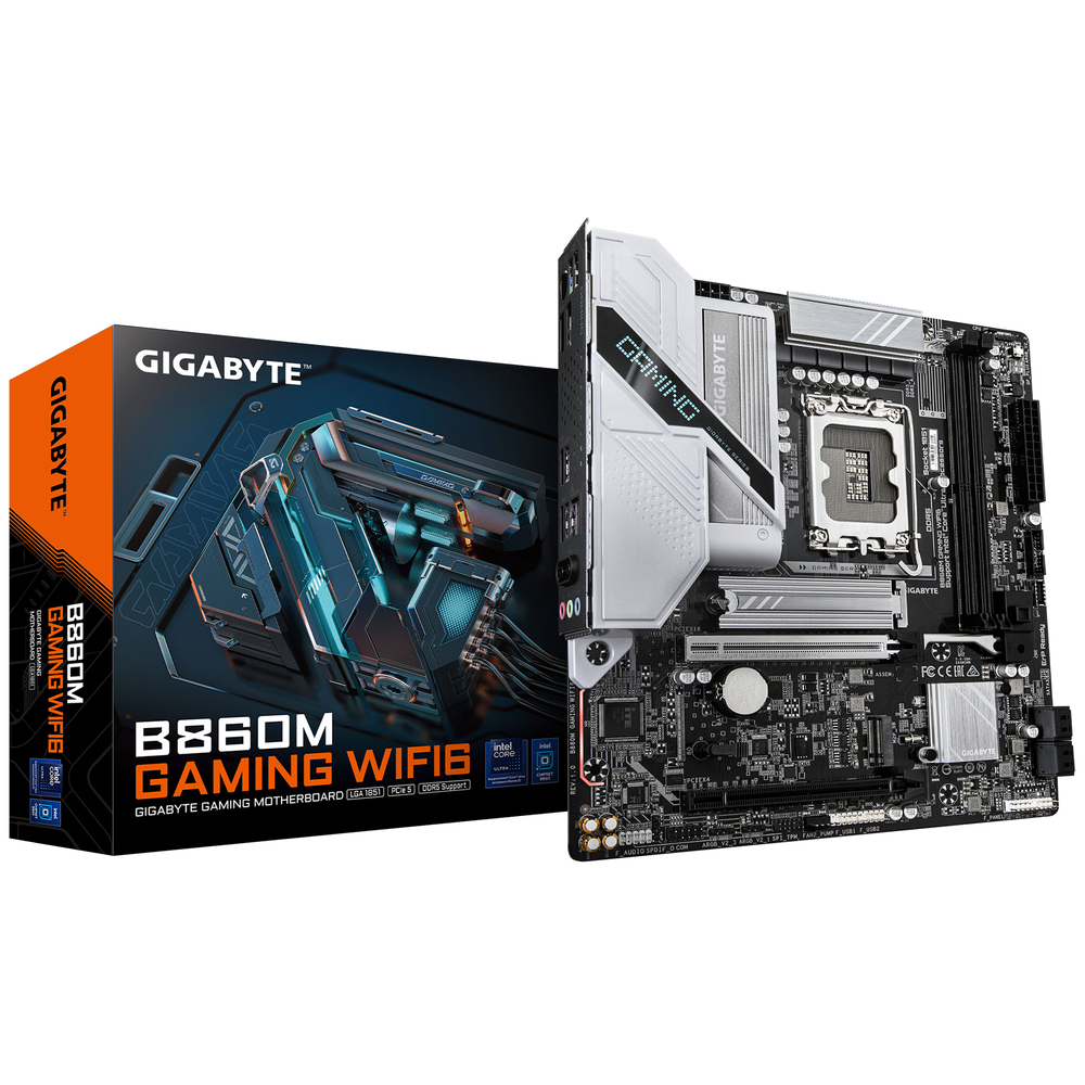 69176_1 Gigabyte B860M GAMING WIFI6 - Afbeelding 1