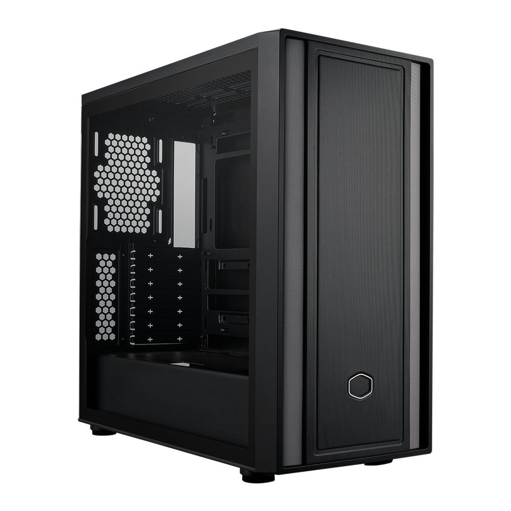 1717428834 Cooler Master MasterBox 600 Lite Zwart - Afbeelding 1