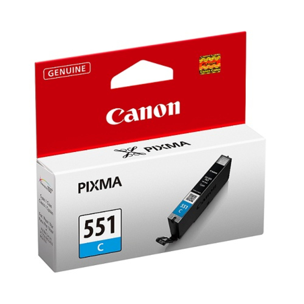 44854_1 Canon CLI-551C Cyaan 7,0ml - Afbeelding 1