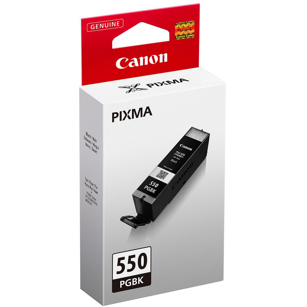 44861_1 Canon PGI-550PGBK Zwart 15,0ml - Afbeelding 1
