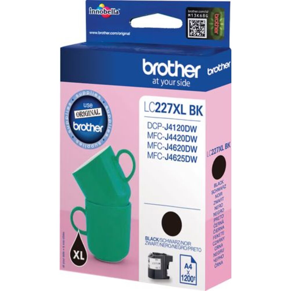 51009_brother-lc-227xlbk-inktcartridge-zwart-hoge-capaciteit Brother LC-227XLBK Zwart 11,8ml - Afbeelding 1