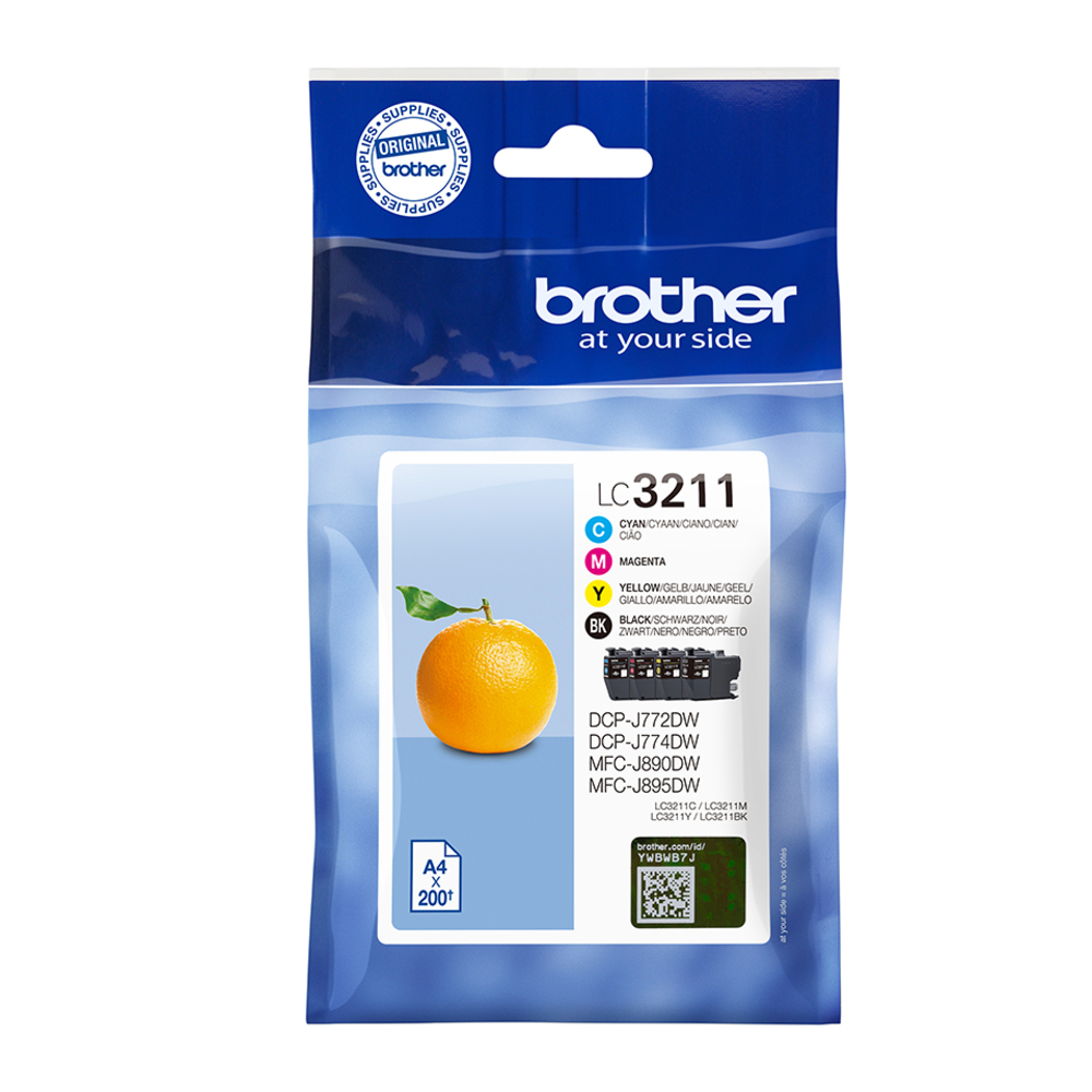 57811_4 Brother LC-3211VAL Combipack 14,2ml - Afbeelding 1