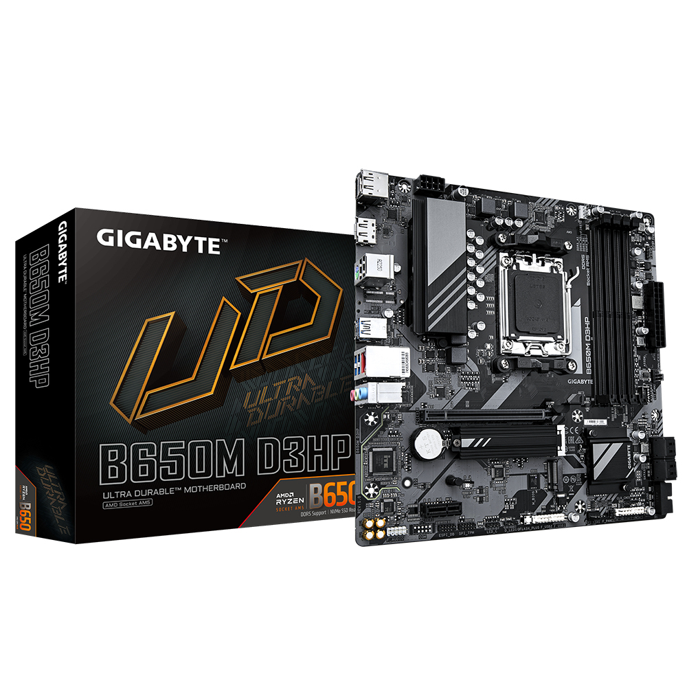 65195_1 Gigabyte B650M D3HP - DDR5 - Afbeelding 1