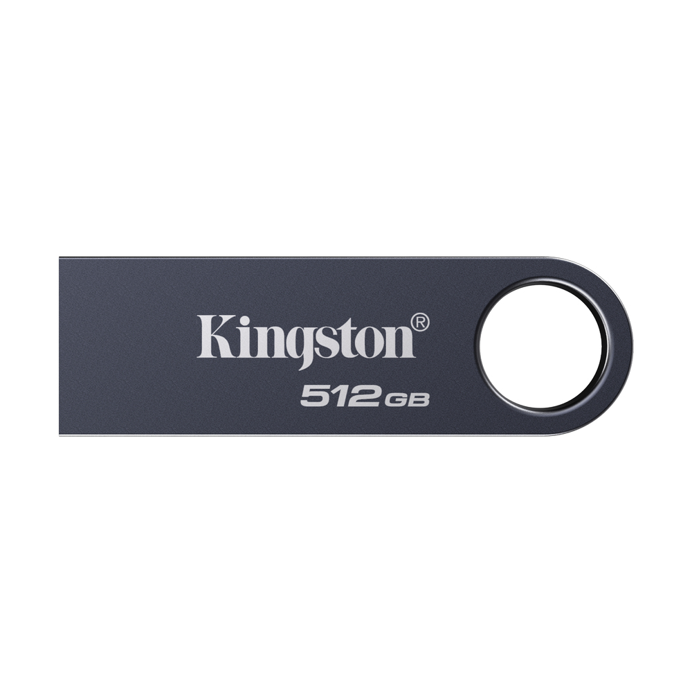 69490_1 Kingston echnology DataTraveler 512GB SE9 G3 - Dark Nickel - Afbeelding 1