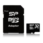 Silicon Power microSDHC Class 10 32GB + SD-adapter