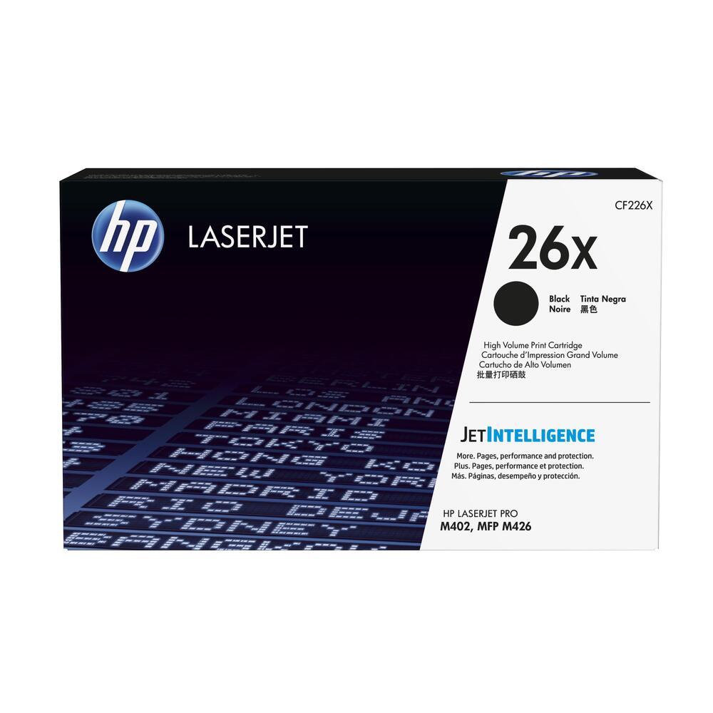 1585219680 HP 26X Zwart 9.000 pagina`s - Afbeelding 1