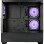 Cooler Master Elite 690 Wood Zwart - Afbeelding 4