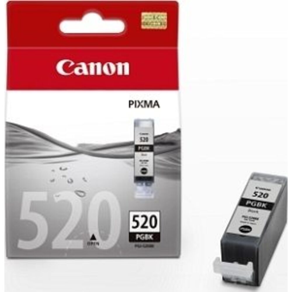35159_canon-pgi-520bk-inktcartridge-zwart Canon PGI-520BK Zwart 19,0ml - Afbeelding 1