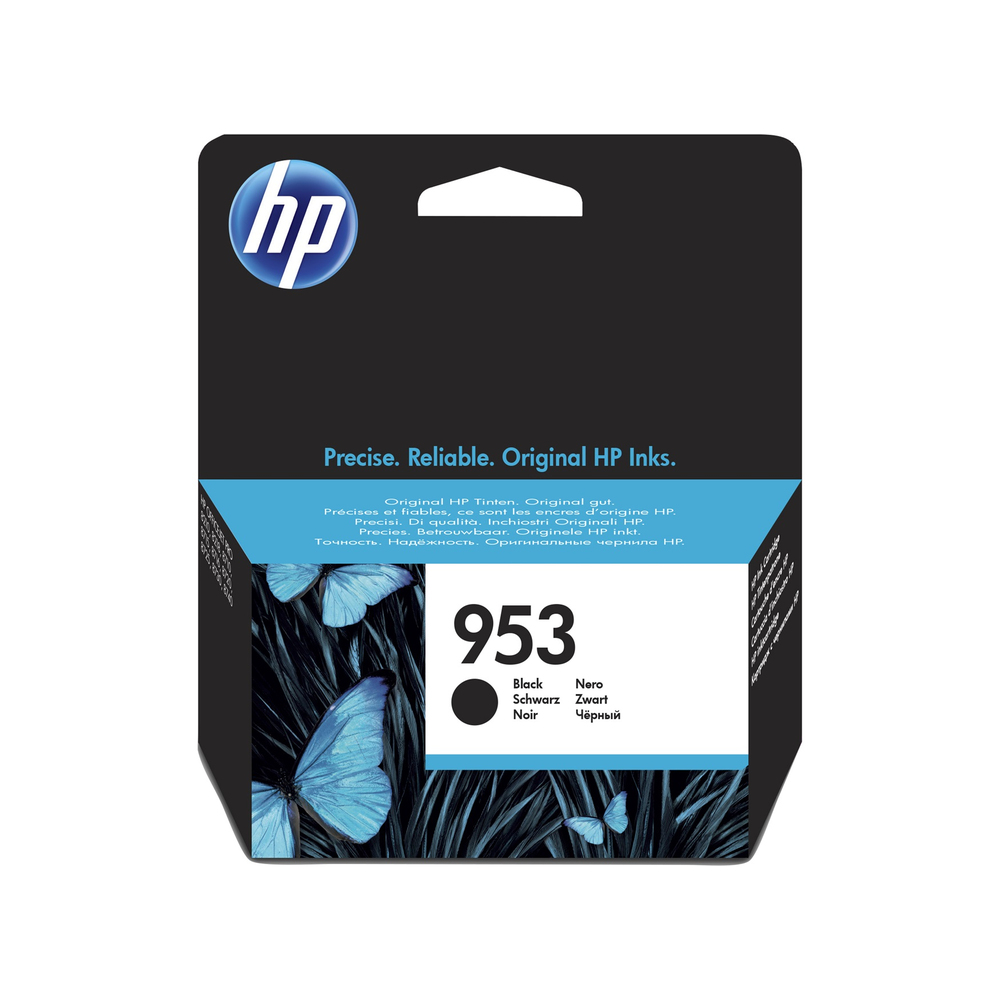 53342_1 HP 953 Zwart 23,5ml - Afbeelding 1