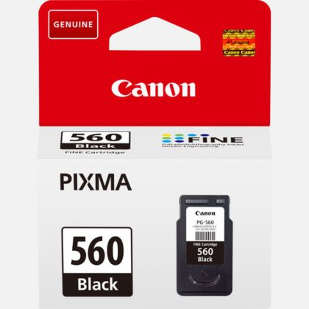 58662_1 Canon PG-560 Zwart 7,5ml - Afbeelding 1