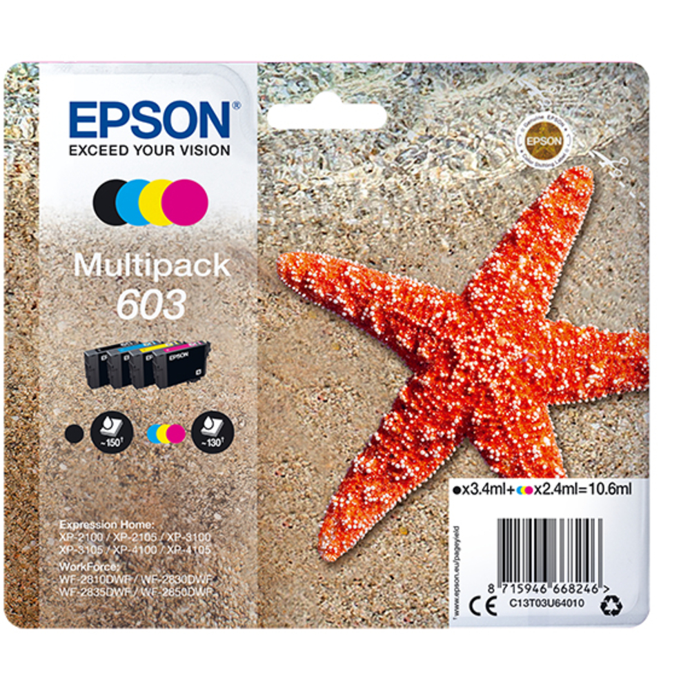 58762_1 Epson 603 Combipack 10,6ml - Afbeelding 1