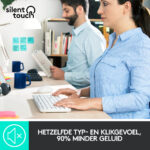 Logitech MK295 Silent Wireless Combo (Qwerty US) Wit - Afbeelding 6