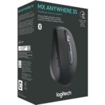 Logitech MX Anywhere 3S Zwart Draadloze Muis - Afbeelding 2