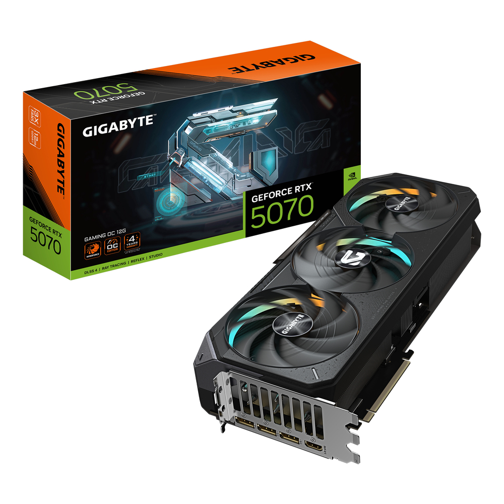 67849_1 Gigabyte GeForce RTX 5070 Ti Gaming OC 16G - Afbeelding 1