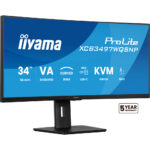 Iiyama ProLite XCB3497WQSNP-B1 Curved Zwart - Afbeelding 15
