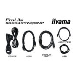 Iiyama ProLite XCB3497WQSNP-B1 Curved Zwart - Afbeelding 7