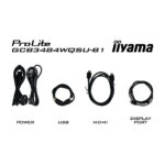 Iiyama G-Master GCB3484WQSU-B1 Curved Zwart - Afbeelding 4