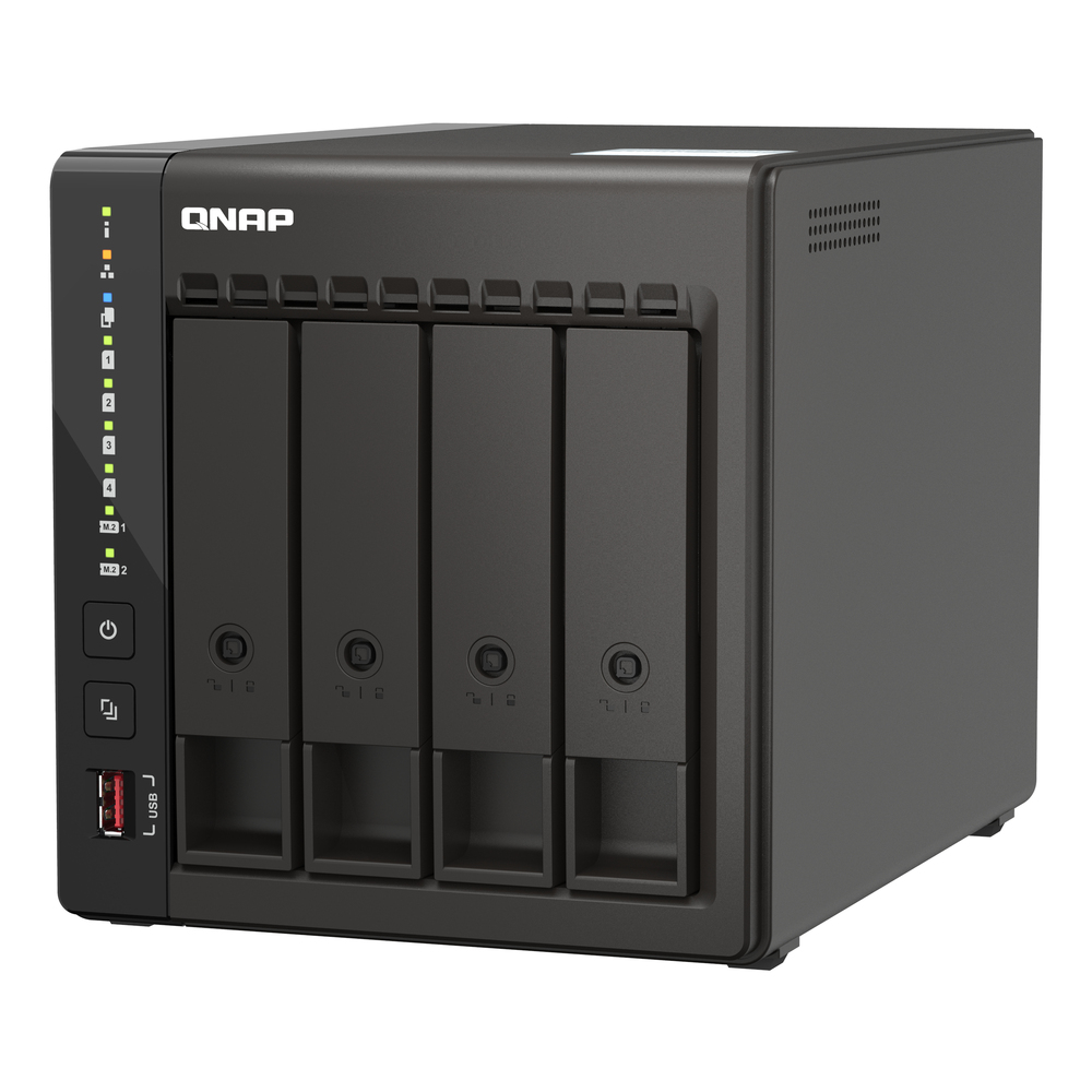 68862_6 Qnap TS-453E, 8GB ram, zonder harde schijven - Afbeelding 1