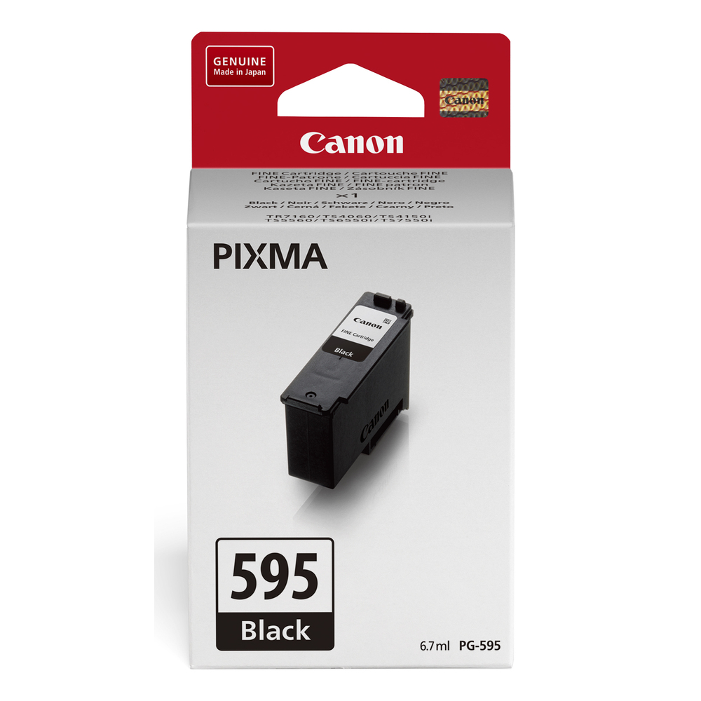 69288_2 Canon PG-595 Zwart 180 pagina`s - Afbeelding 1