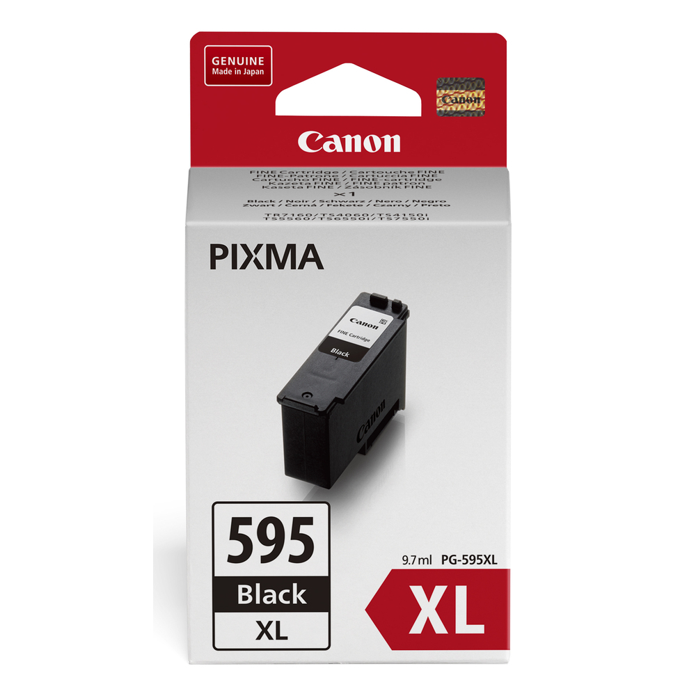 69290_2 Canon PG-595XL Zwart 300 pagina`s - Afbeelding 1