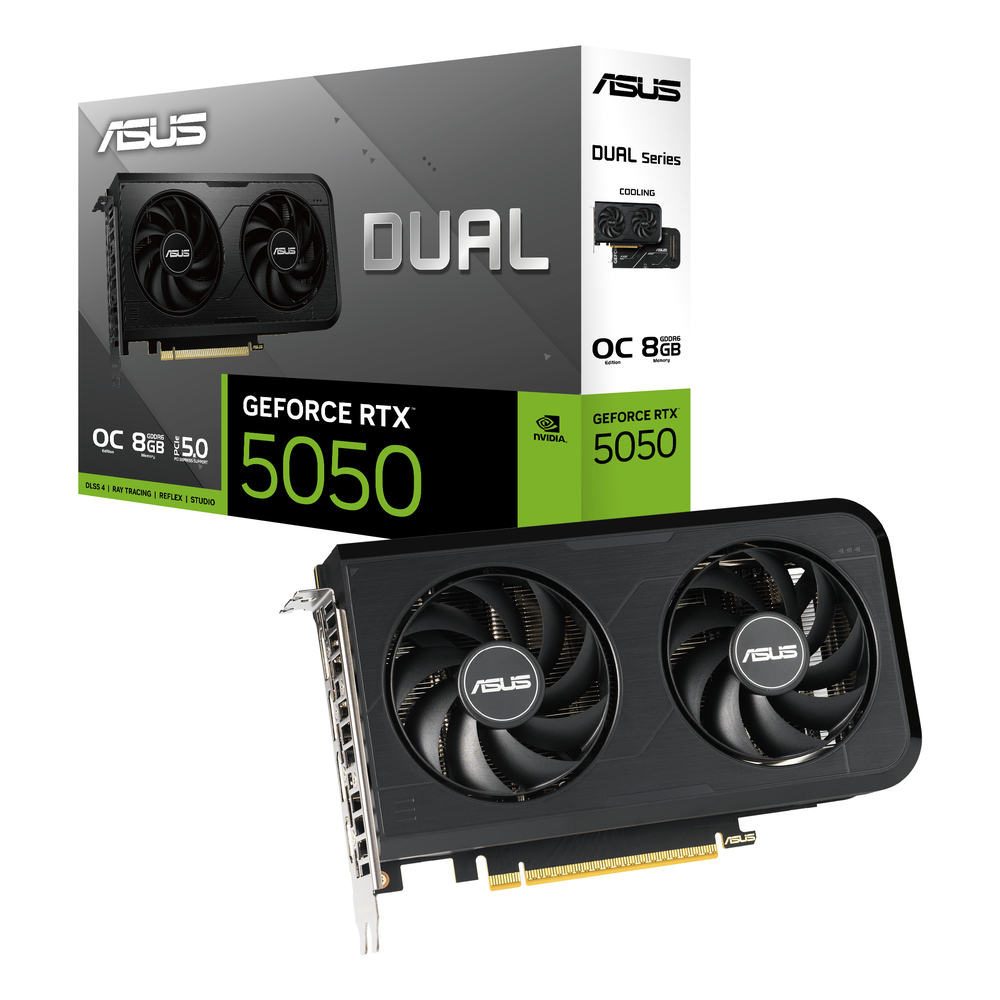 69362_14 Asus Dual GeForce RTX 5050 8GB GDDR6 OC Edition - Afbeelding 1