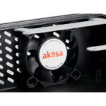 Akasa Cypher, Super Compact THIN Mini ITX case - Afbeelding 4