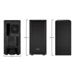 be quiet! Pure Base 600 Zilver/Zwart - Afbeelding 2