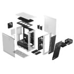 Fractal Design Design Meshify 2 Compact White TG Clear Tint - Afbeelding 13