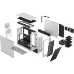 Fractal Design Design Meshify 2 RGB White TG Clear Tint - Afbeelding 9