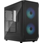 Fractal Design Design Focus 2 RGB Black TG Clear Tint