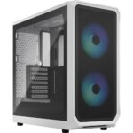 Fractal Design Design Focus 2 RGB White TG Clear Tint