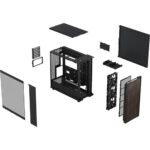 Fractal Design Design North XL Charcoal Black TG Dark - Afbeelding 11