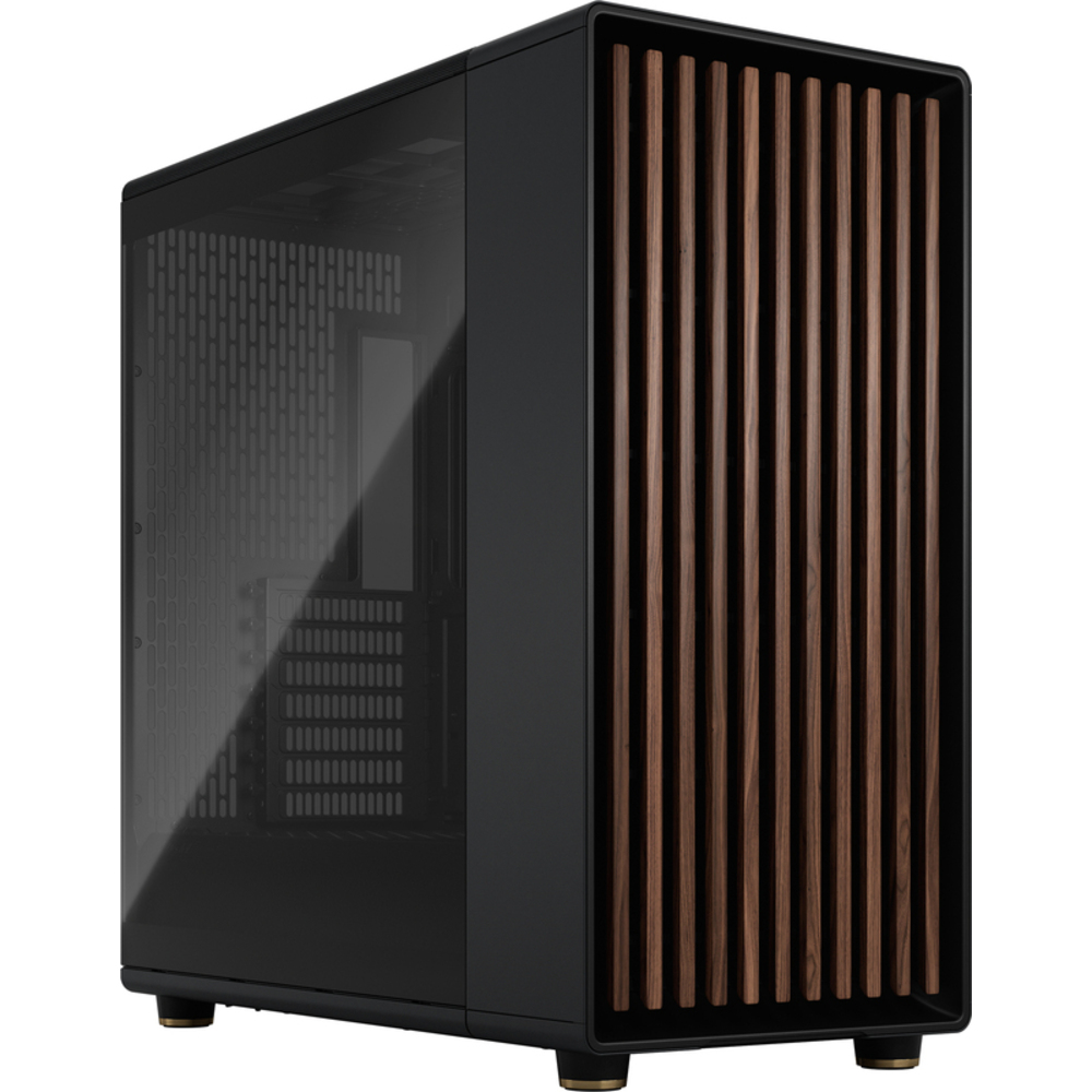WB-24602_1_Fractal-Design-North-XL-Charcoal-Black-TG-Dark-Behuizing Fractal Design Design North XL Charcoal Black TG Dark - Afbeelding 1