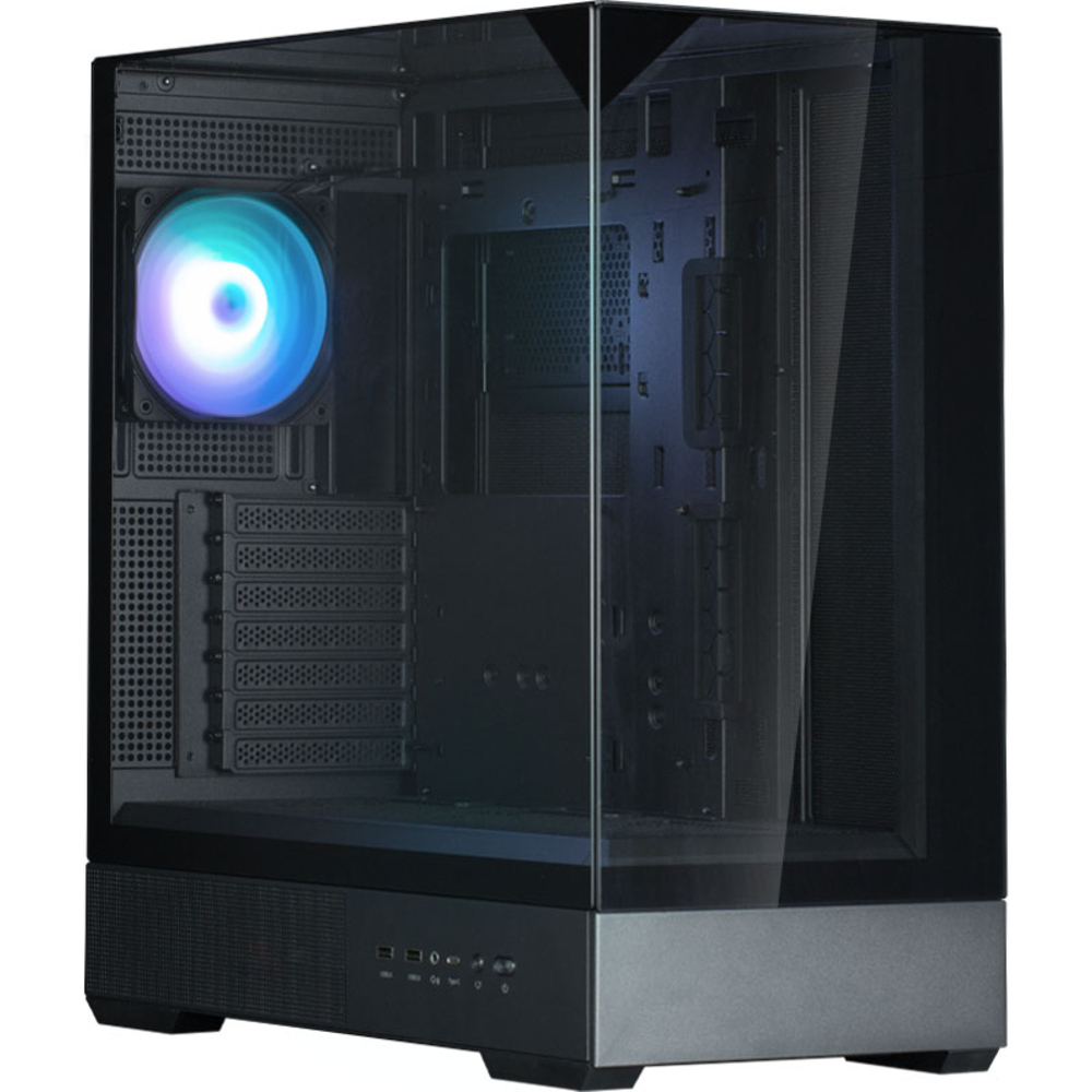 WB-25325_1_Zalman-P40-Prism-Black-Midi-Tower-Zwart-Behuizing Zalman P40 Prism Black - Afbeelding 1