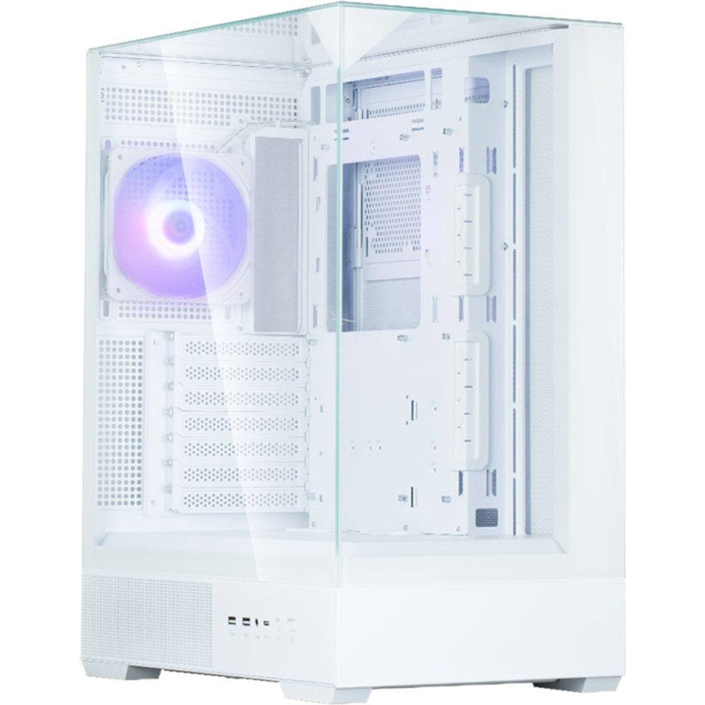 WB-25326_1_Zalman-P40-Prism-White-Midi-Tower-Wit-Behuizing Zalman P40 Prism White - Afbeelding 1