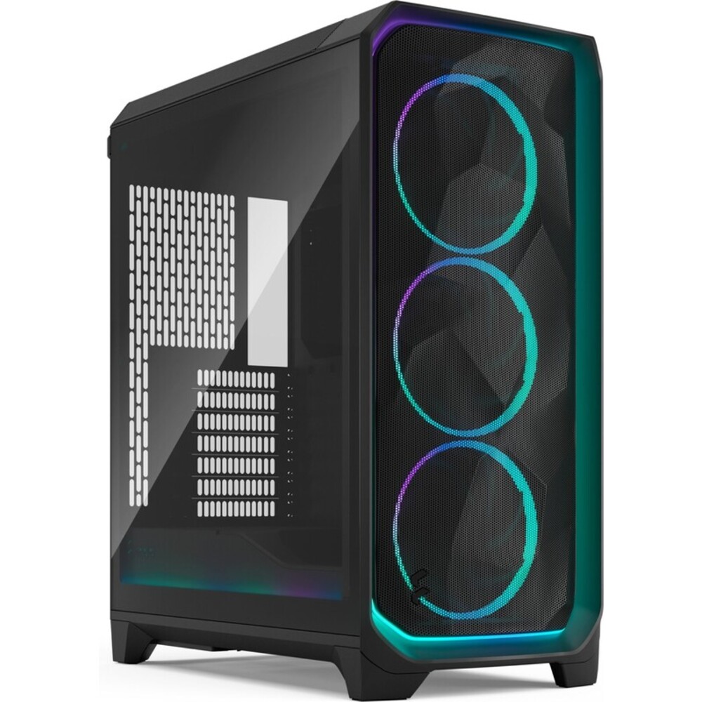 WB-25373_1_Fractal-Design-Meshify-3-Ambience-Pro-RGB-Black-TG-Light-Tint-Behuizing Fractal Design Design Meshify 3 Ambience Pro RGB TG Light Tint Zwart - Afbeelding 1