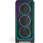 Fractal Design Design Meshify 3 Ambience Pro RGB TG Light Tint Zwart - Afbeelding 3